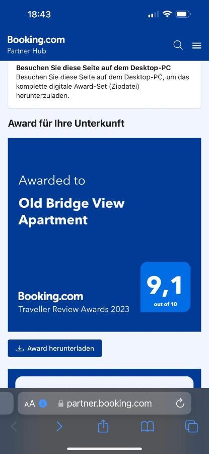 Old Bridge View Apartment Heidelberg Luaran gambar